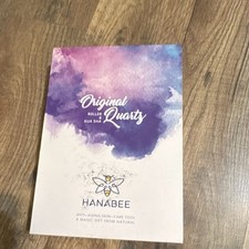 Hanabee Quartz Roller  Gua Sha Stone Set Natural Face Tool White