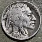 1918s Buffalo Nickel, nice original FINE condition full date 1/2 reverse horn
