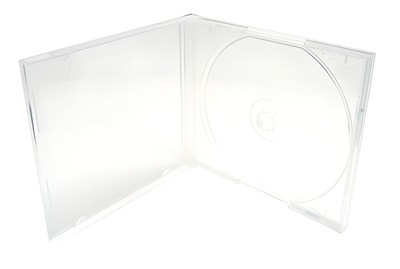 STANDARD Clear Single VCD PP Poly Cases 10.4MM Lot