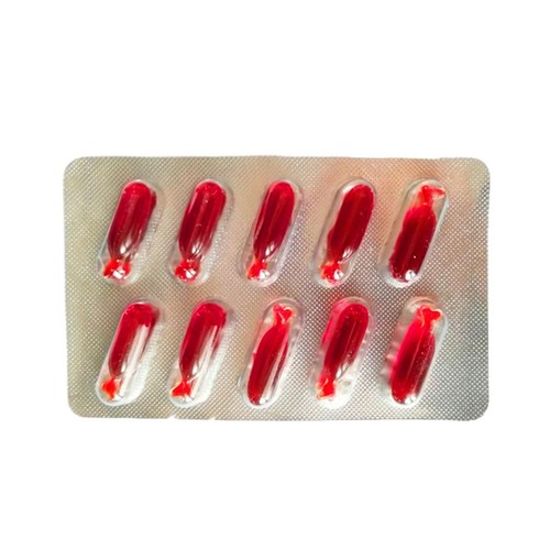 Halloween Cápsula Escupir Sangre Simulación Plasma Sangre Figura Cápsula Sangre - Imagen 2 de 5