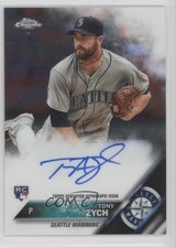 2016 Topps Chrome Rookie Auto Tony Zych #RA-TZ Auto y8h