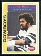 Drew Pearson 1978 Topps #350 Dallas Cowboys