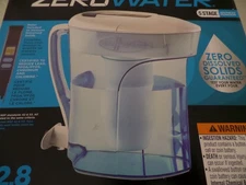 NEW SEALED! ZeroWater 12-Cup Ready-Pour 5-Stage Water Filter Pitcher Dispenser