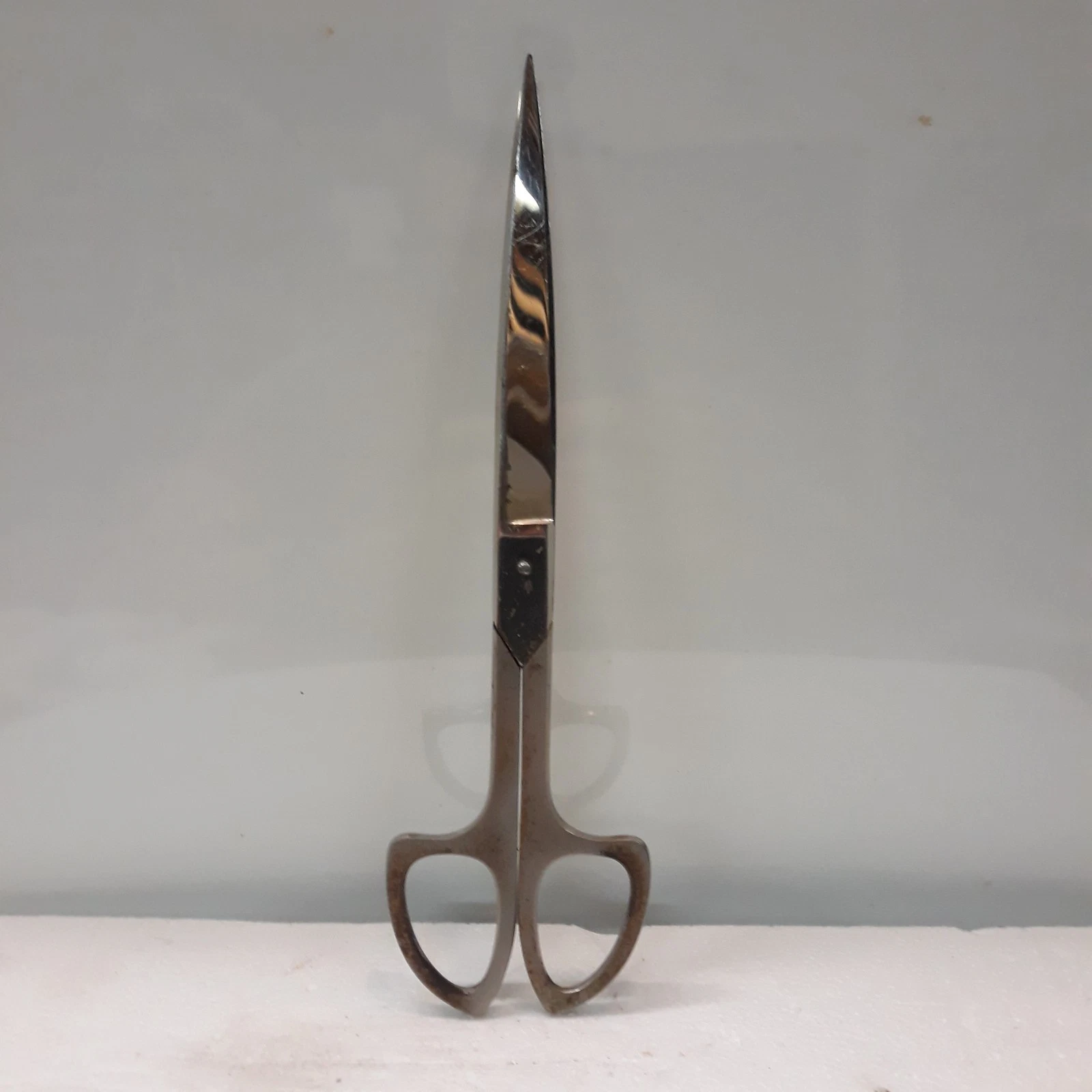 Vintage S.Salm Scissors Solingen Germany 9.25" Long Stainless Office Retro