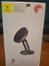 Baseus 360° Magnetic Car Phone Holder Dashboard Stand for iPhone & Android NIB 