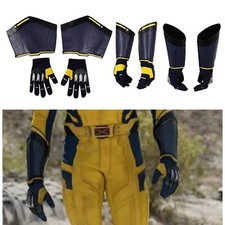 Dead Gloves Pool Wolverine James Logan Wristband Gauntlet Faux Leather Halloween