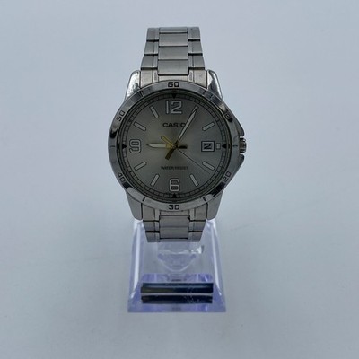 Casio Watch MTP V004 Silver Stainless Steel Band Dial Casio Men main image 3