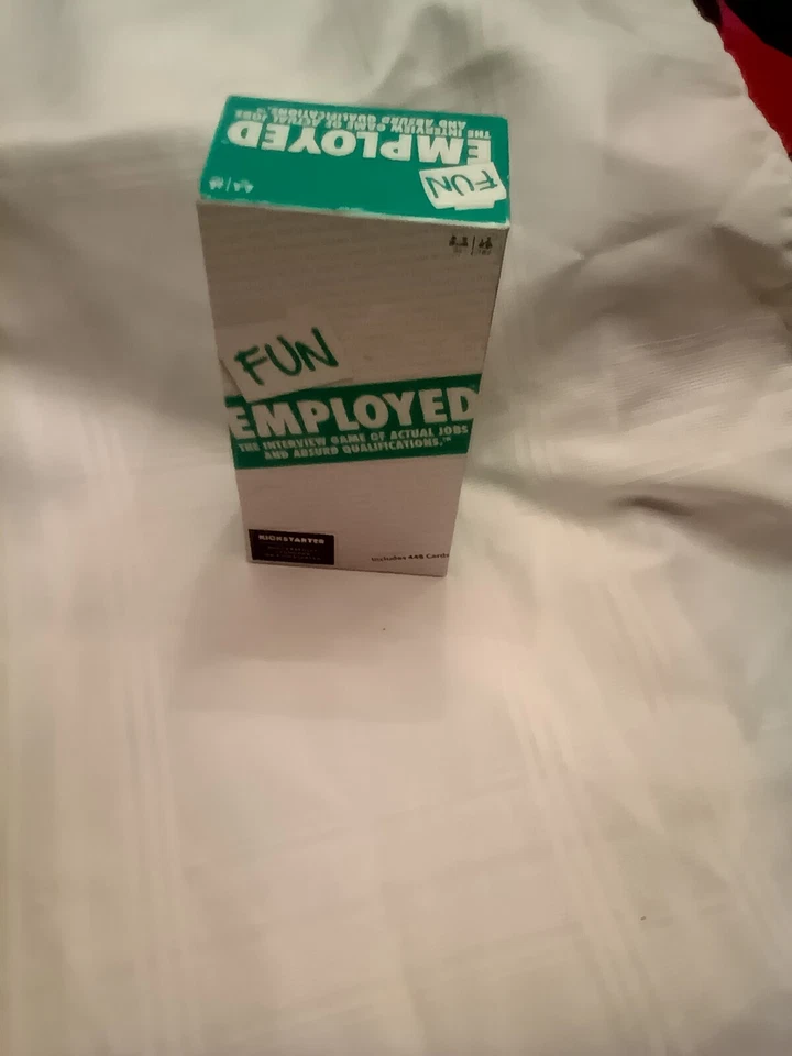 FUN EMPLOYED Interview Game of Actual Jobs Absurd Questions Kickstarter 2016 NEW - Image 2 of 4