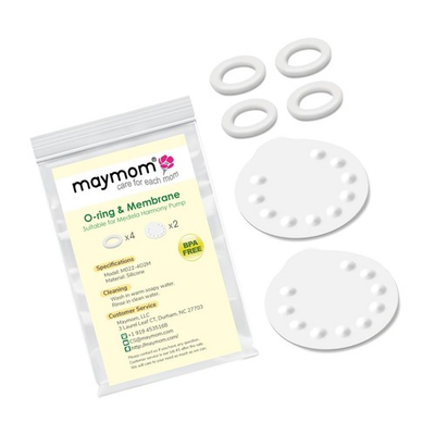 #ad Replacement Parts for Medela Harmony Manual Pump; 4 O Rings 2 Membranes by M... $16.06
