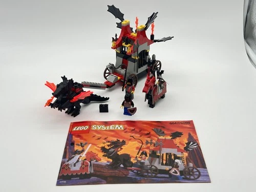 Lego Castle Fright Knights Dragon Carriage 6057/6099 With Instructions Complete