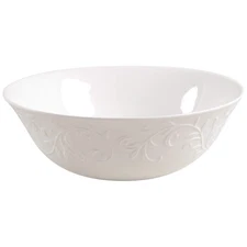 Lenox Opal Innocence Carved Round Serving Bowl 8228964