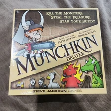 Munchkin Deluxe Board Card Game SJG 1483 SEALED NEW