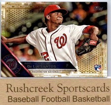 2016 Topps #394 Abel De Los Santos /2016 RC Rookie Gold