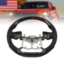 For Toyota 4runner Tundra Tacoma 2010-2023 Real Carbon Fiber Steering Wheel