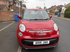 Fiat 500L 54500 Miles Red