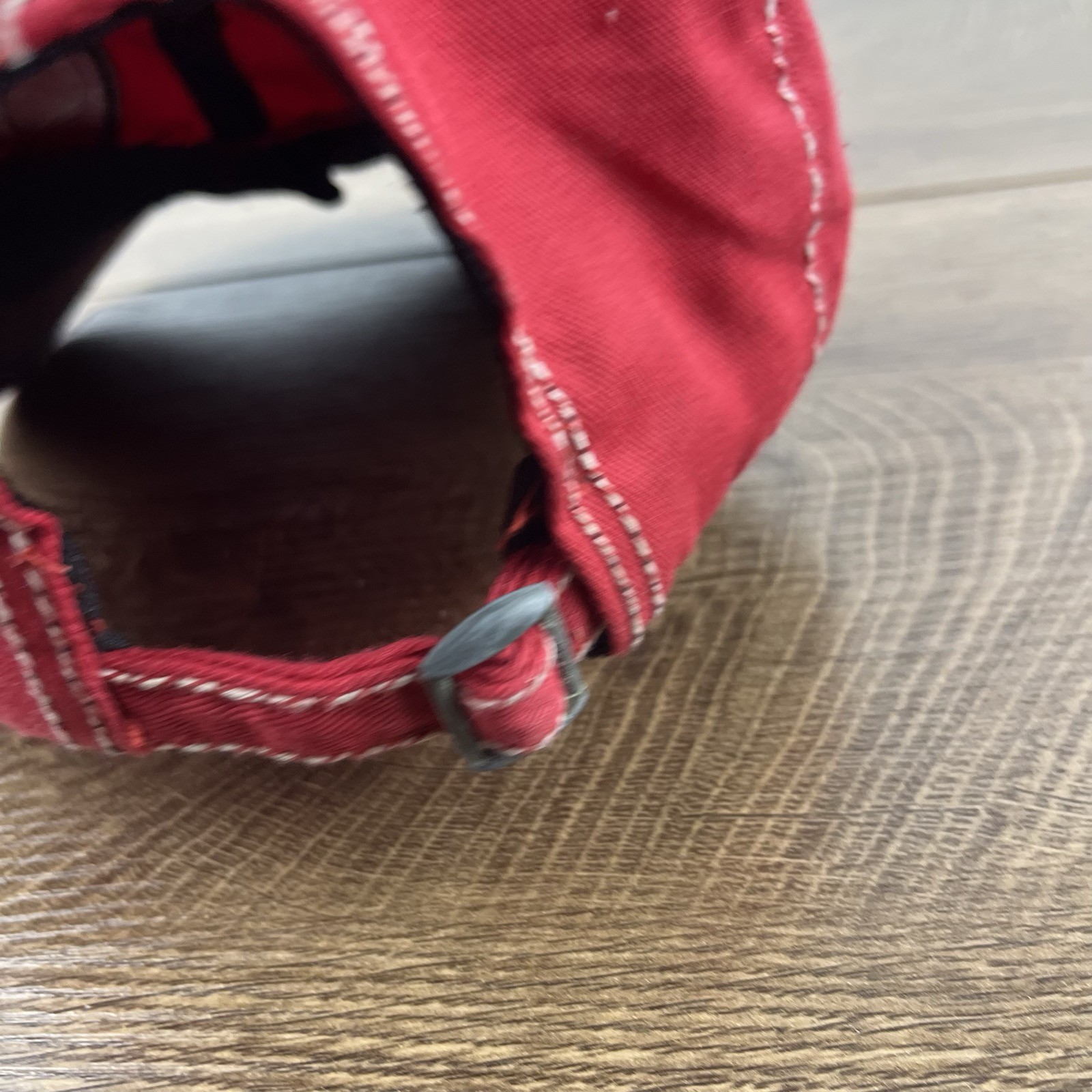 Tree Baseball Hat Red Cap Adjustable Hat Red Adul… - image 10