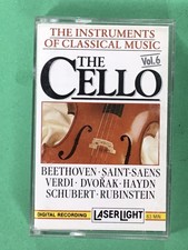 The Instruments Of Classical Music, The Cello, Vol. 6, Audiocassette, Laserlight