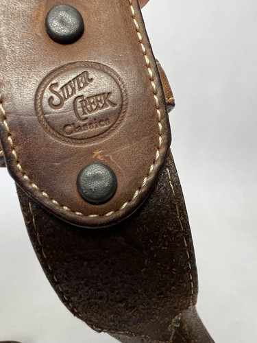 Silver Creek Men's Laced Edge Horse Hair Ribbon Bark Belt 5A109 Size 38 - Picture 6 of 6