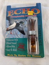 NEW ECHO Championship Timber Duck Call Molded