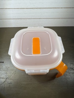 LocknLock LMW101 1.0L Round Microwave Food Container   Leakproof Lid & Handle