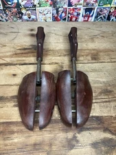 Wooden Shoe Tree Stretcher Travel Tree Made In USA Size 4 Vintage Rochester