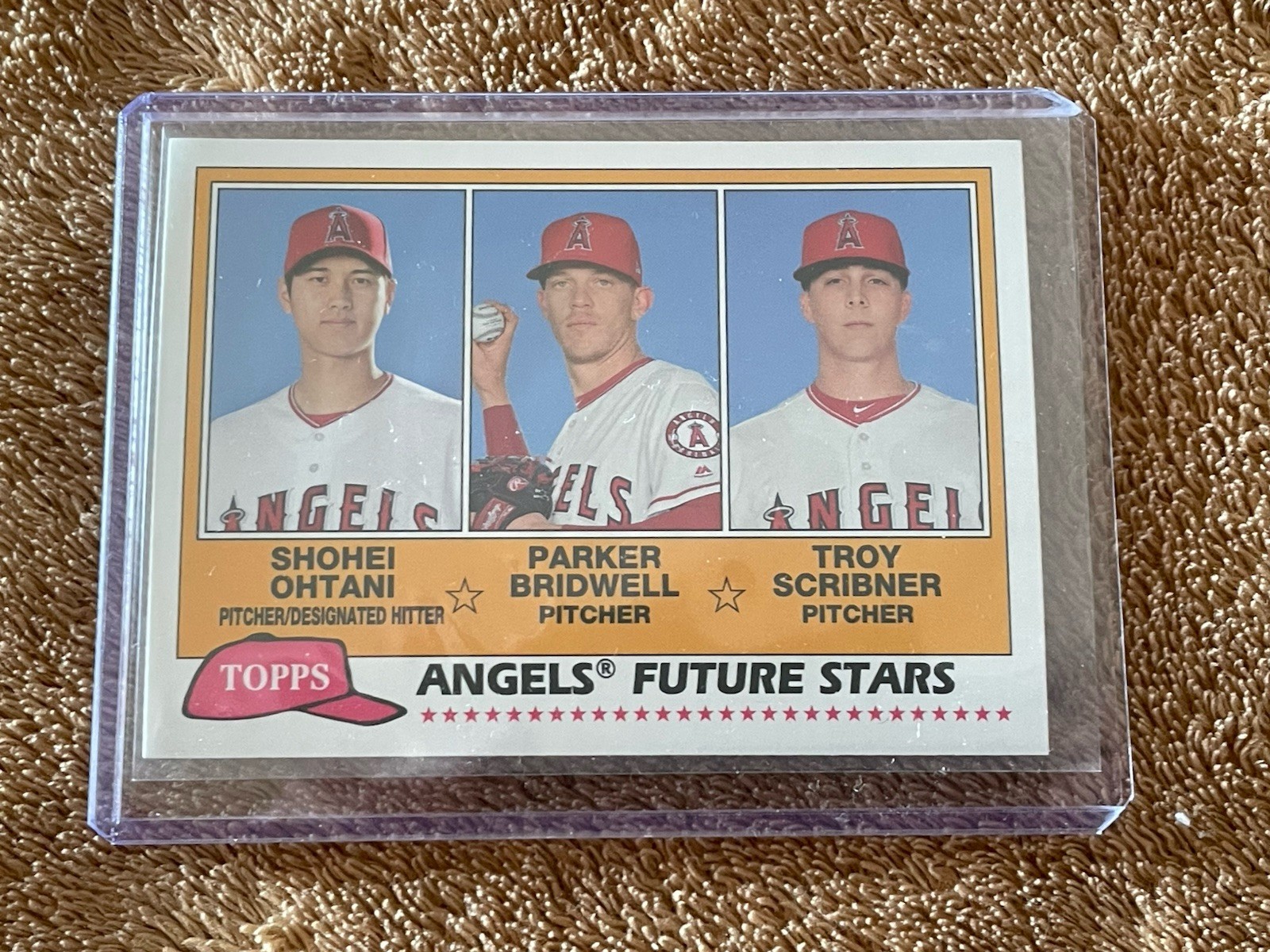 2018 Topps Archive FS-LAA Shohei Ohtani Future Stars (Raw) Card