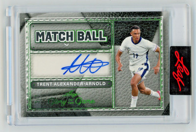 2026 Leaf Glory of the Game Trent Alexander-Arnold Match Ball Auto 1/7 *SEALED*