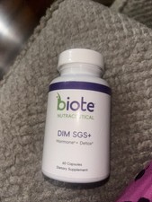 Biote Nutraceuticals - DIM SGS  Hormone  Detox Supplement, 60 Caps EXP 12/2026