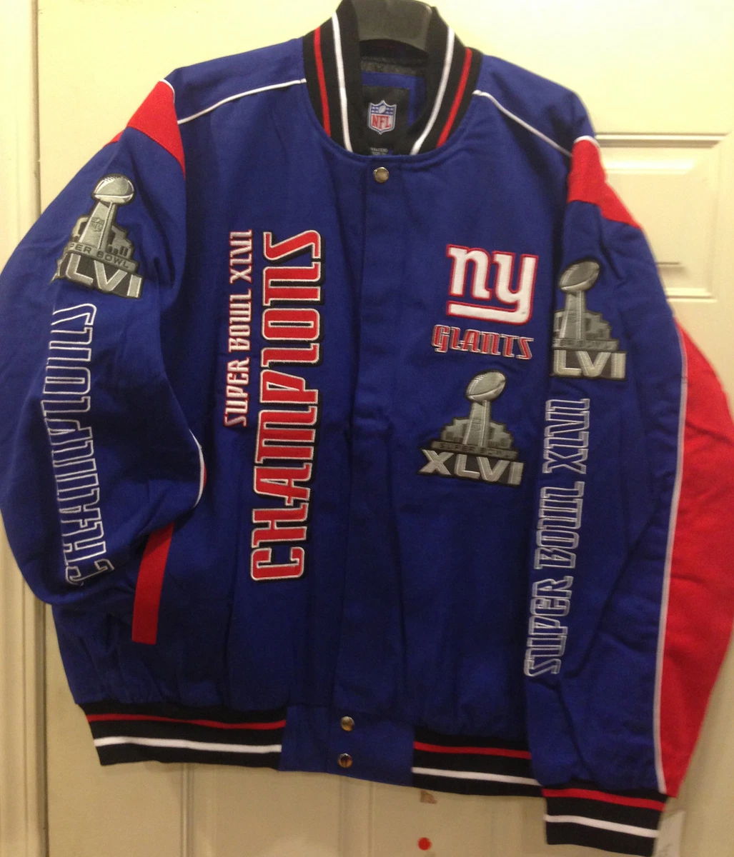 New york giants super bowl jacket 2025
