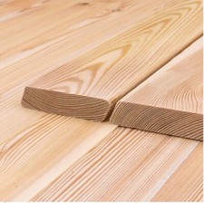 Rhombusleisten 30° 21 x 95 mm Sibirische Lärche A/B Sortierung, Komplett 10-90m²