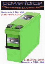 batteria slim 65ah powerforce 12mvr65ta 540 aper  di  spunto
