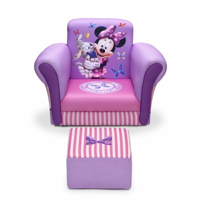 disney minnie mouse upholstered chair
