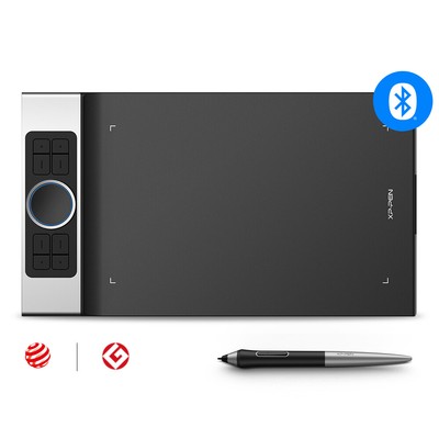XP-Pen Deco Pro Wireless Bluetooth 5.0 Graphic Drawing Tablet 60° Tilt 8192