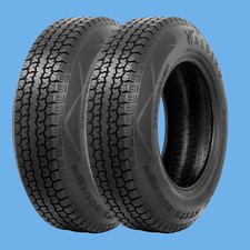 Set 2 Premium St17580d13 Trailer Tires 175 80 13 Heavy Duty 6ply Load Range C