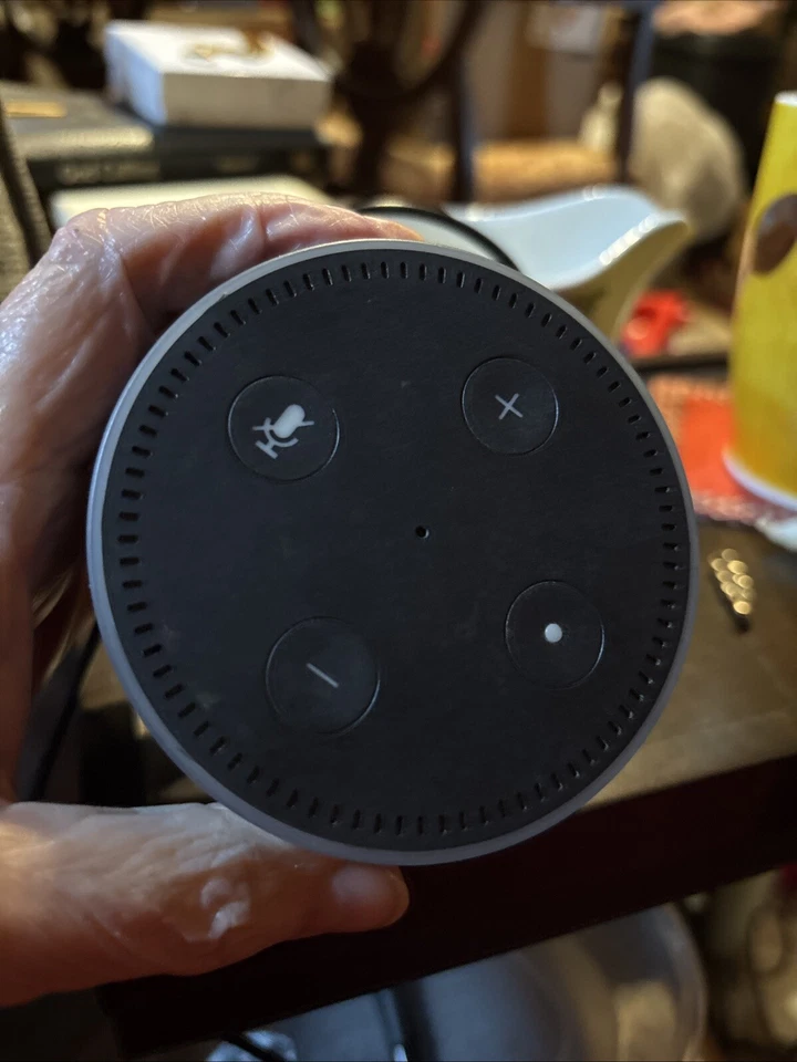 TOTALMENTE NUEVO An Echo Dot, llevar a cualquier lugar PORTABILIDAD negro con nueva BATERÍA FEMO Foto 2 de 4