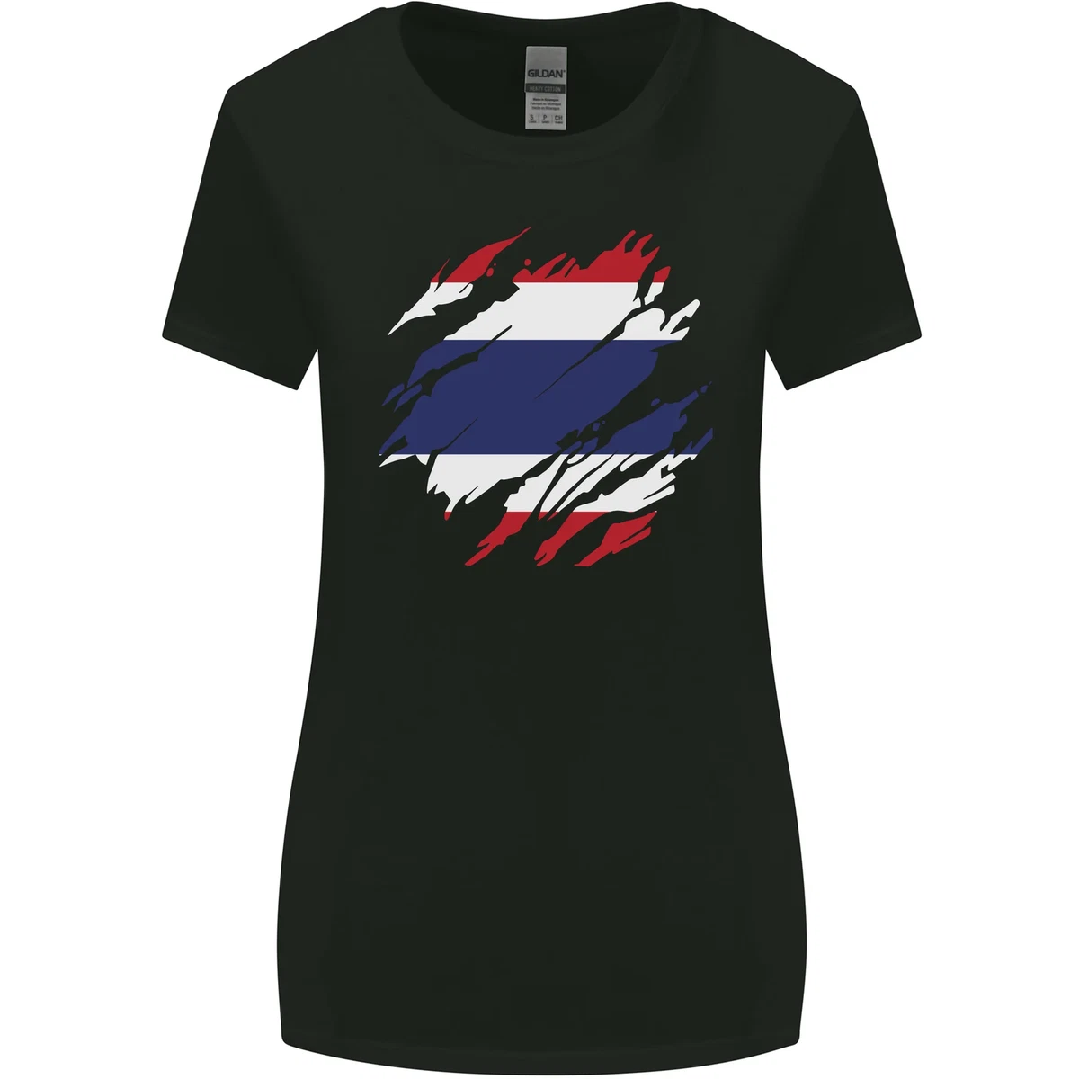 Camiseta Para Mujer Kiwistar - Color Azul Cobalto, Talla M, 100% Algodón Semipeinado