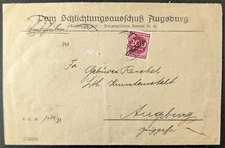 Germany Stamps 1920s Inflation Cover with 25x 200 Mark Stamps