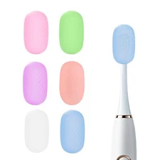HEBEILF 6 Pcs Toothbrush Covers Toothbrush Covers Caps，Replaceable Electric T...