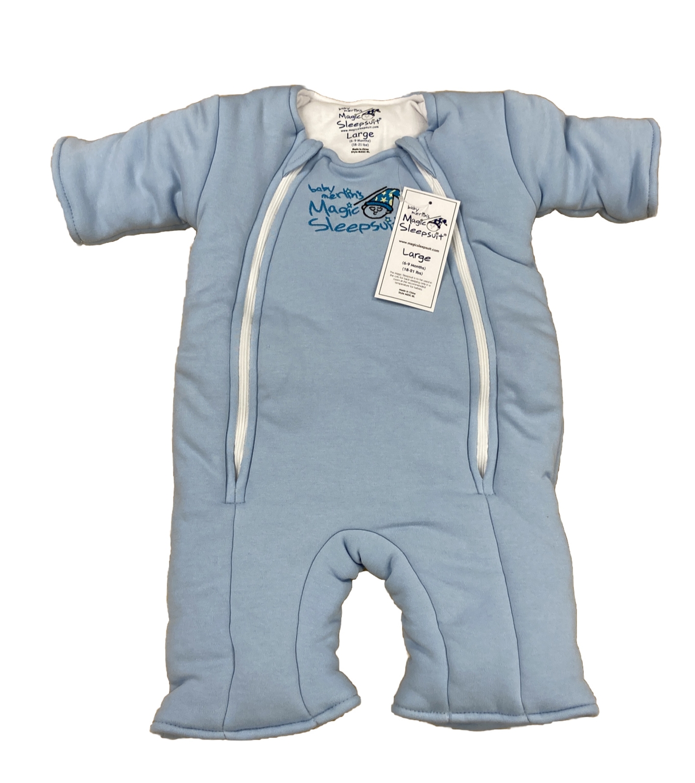 Baby Merlin's Magic Sleepsuit Cozy Large 6-9months *Up to 21 lbs
