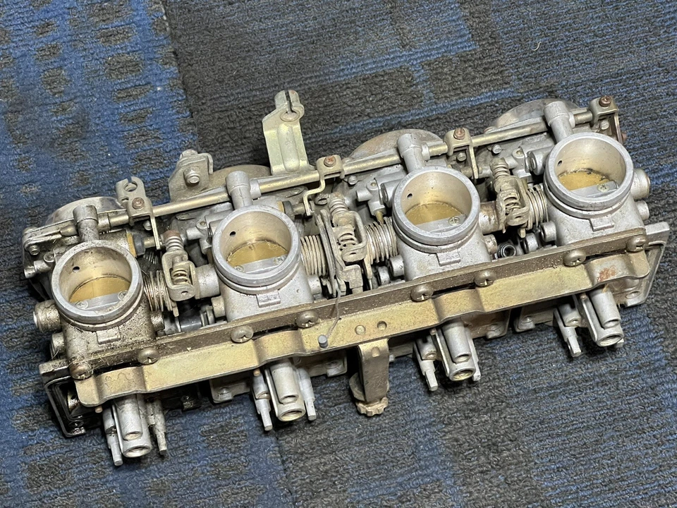 1984 1985 Yamaha FJ600 Mikuni BS32 14901 Carburetors Carbs - Image 2 of 4