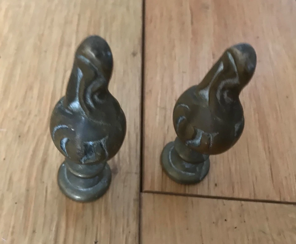 Antique Flame Finial Reclaimed Old Original H4 - Image 2 of 4