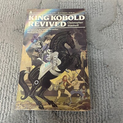 King Kobold Revived Fantasy Paperback Book by Christopher Stasheff Ace 1984