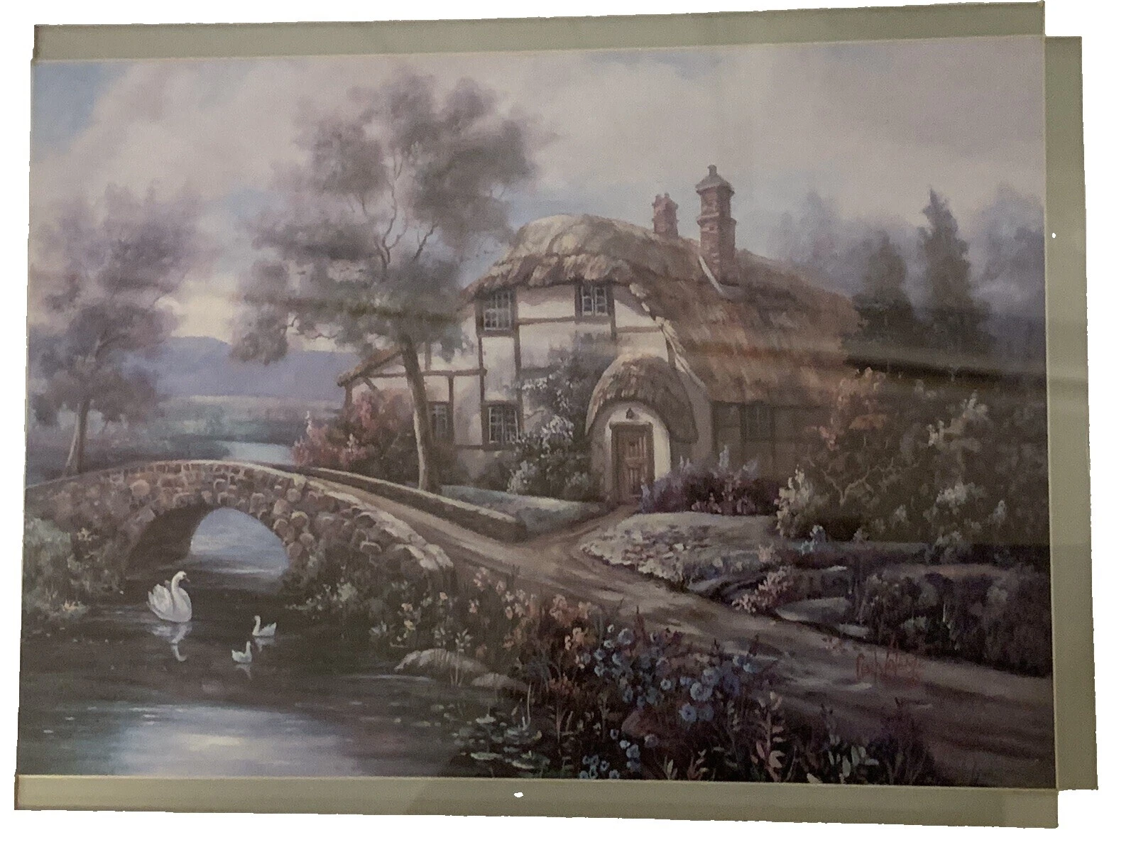 Домашний декор дома и архитектуры литографии