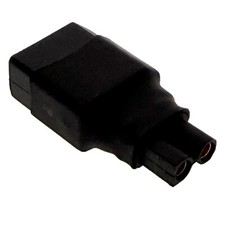 All Black No Wires: Male XT60 to XT30 Female - Genuine AMASS Connectors