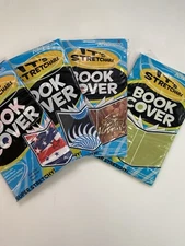 IT'S STRETCHABLE One Size Fits Most Red Book Cover It's Academic Lot Of 4