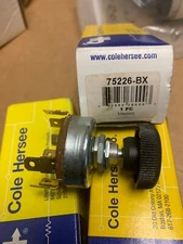 ONE GENUINE COLE HERSEE SWITCH 75226-BX