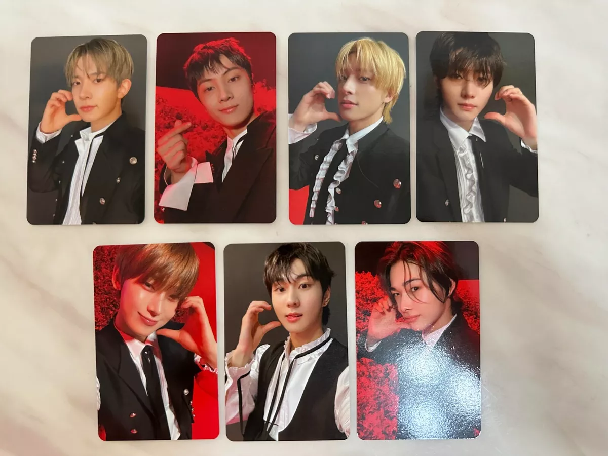 ENHYPEN OFFICIAL DARK BLOOD SHOWCASE PHOTOCARD Heesung Jay Jake Sunghoon  Sunoo