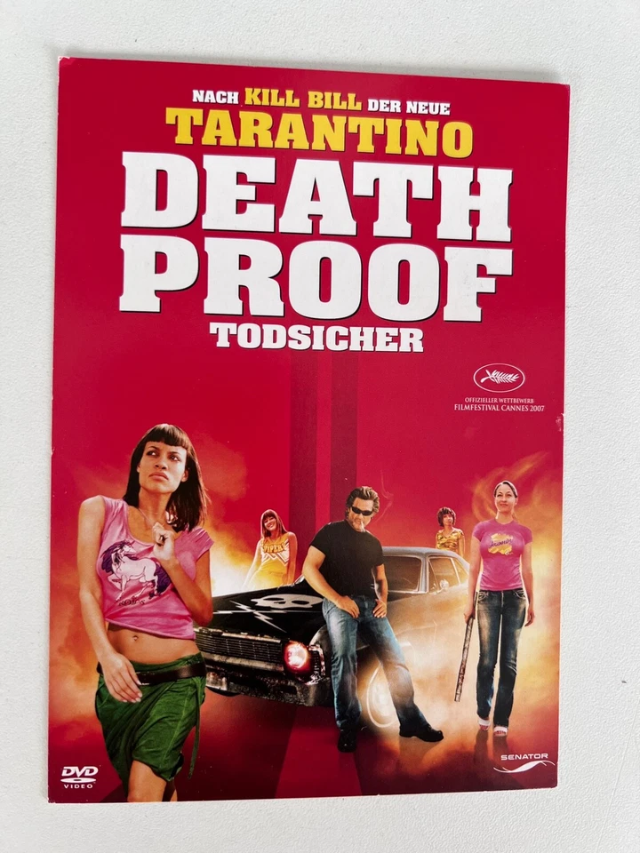 Postkarte Filmplakat | Tarantino, Death Proof - Todsicher