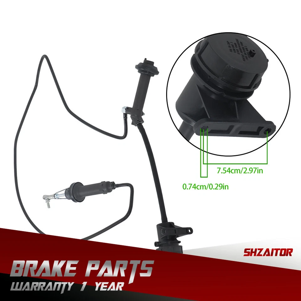 Conjunto de cilindro maestro y esclavo de embrague para Ford F650 F750 02-09 13-15 Foto 3 de 4