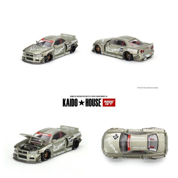 Nissan Skyline GT-R (R34) Kaido House Nismo Jade Green Nissan Skyline GT-R (R34) Kaido House Nismo Jade Green